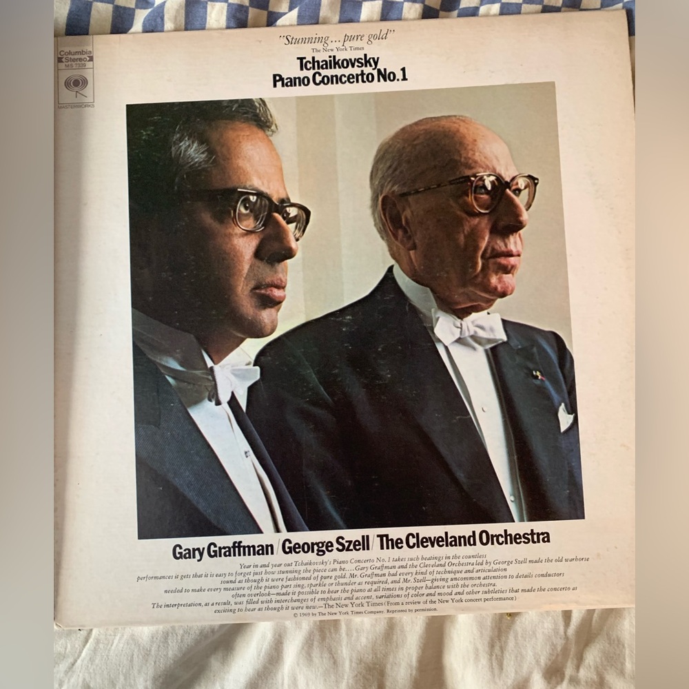 Tchaikovsky Piano Concerto No.1 and Swan Lake 2 Vinyl Records Bundle